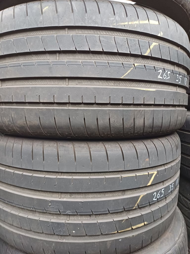 2x 265 35 18 Goodyear Tyres