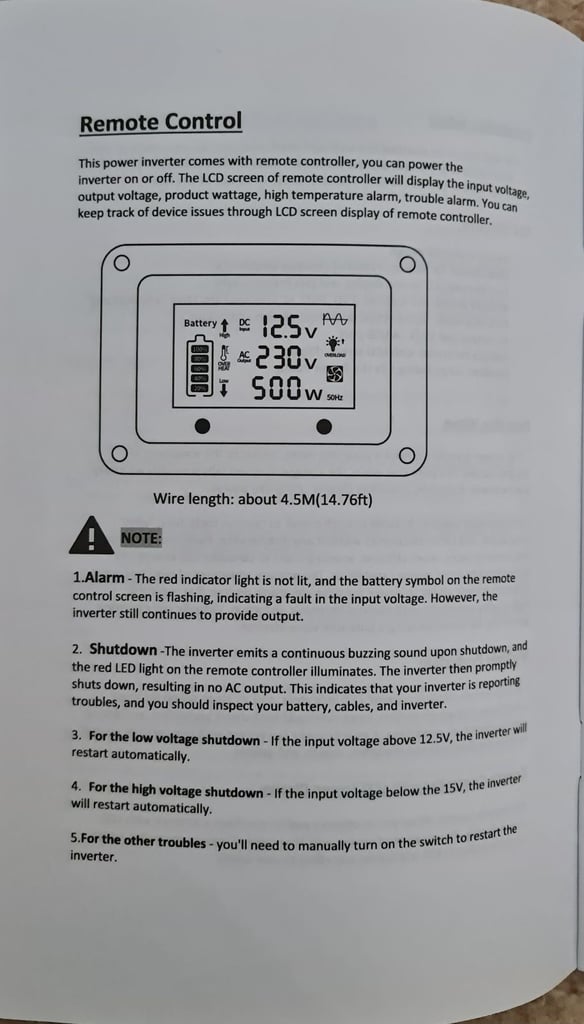 Flamezum 3000w Pure Sine Inverter 