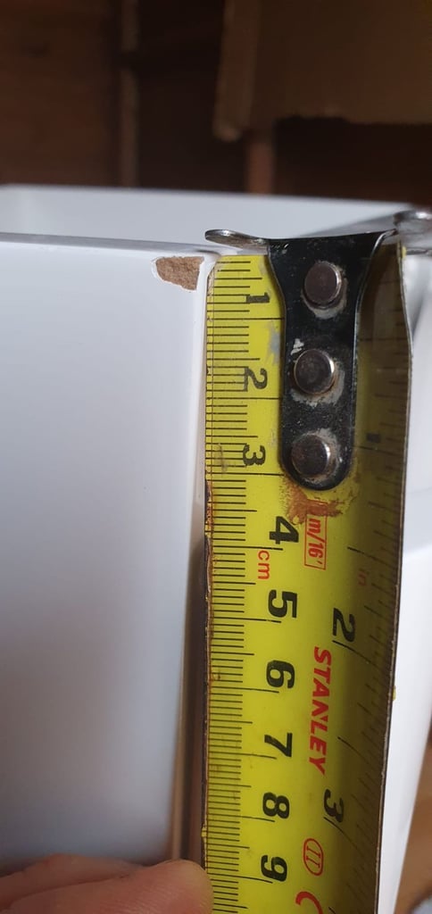 EASY BATHROOMS 600mm Vanity Unit