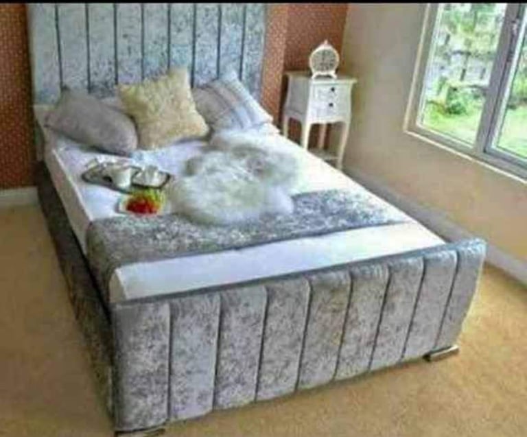 TODAY'S BRAND NEW LUXURY BED FRAME& Mattress available in Discounted price LIMITED TIME OFFER