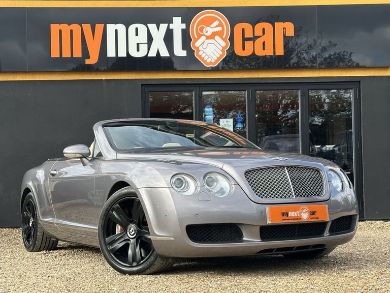 2007 07 BENTLEY CONTINENTAL 6.0 W12 GTC CONVERTIBLE 2DR PETROL AUTO 4WD EURO 4 (