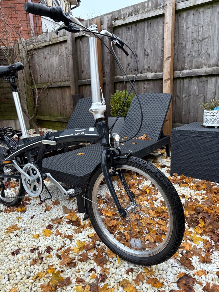 Adult Lightweight ORUS Aluminium Folding Bike (Fantastic Condition)