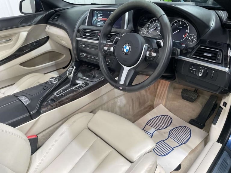2013 BMW 6 Series 3.0 640d M Sport Convertible 2dr Diesel Auto Euro 5 (s/s) (313 ps) M SPORT  Con...