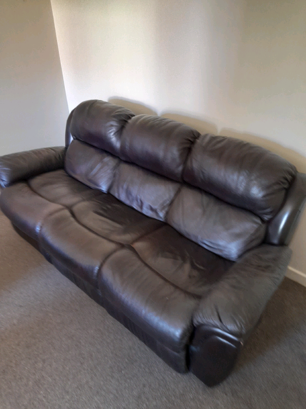 Leather sofa SOLD