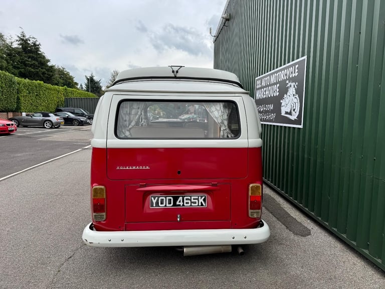 Volkswagen T2 Camper Van Bay Window 1972 Australian Import Fuchs Style Alloys