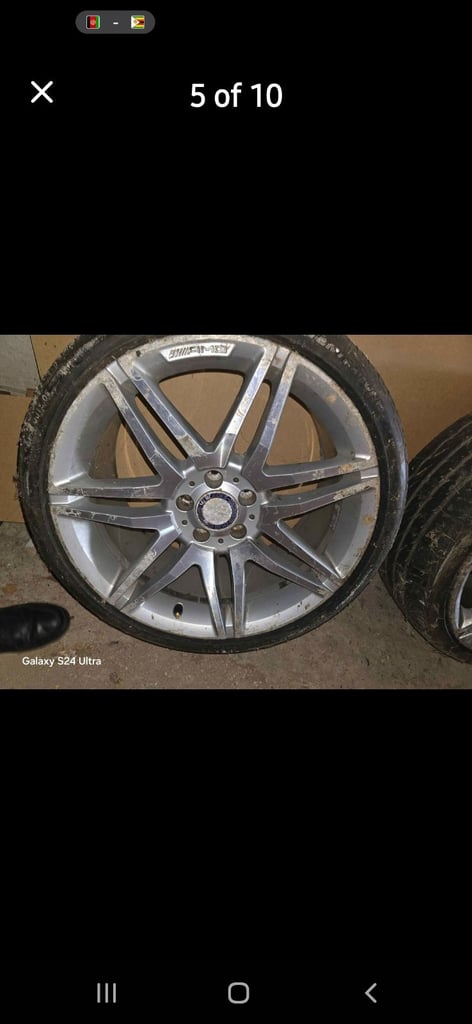 19 inch Mercedes benz alloy wheels,,,Total 4
