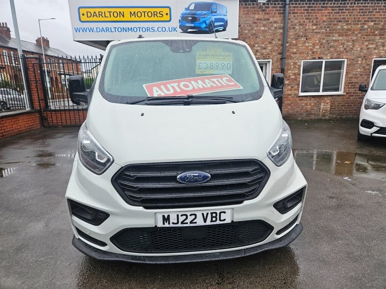 2022 Ford Transit Custom Ms-rt  M sport 185bhp Auto Crewcab (No vatt) 44000 miles Crew Van Diesel...