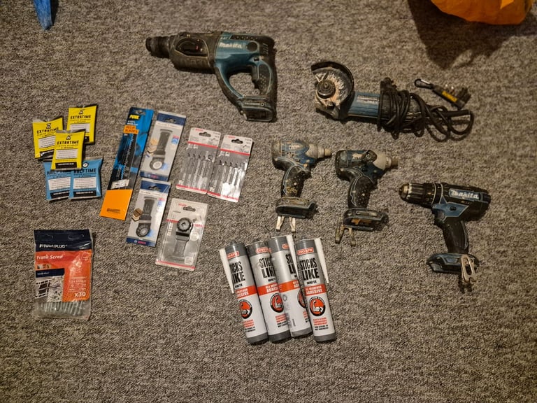 Dewalt, makita, 18v, bosch, tools jigsaw, multi tool , impact driver, sds, building 