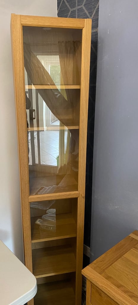 image for IKEA display cabinet with lights