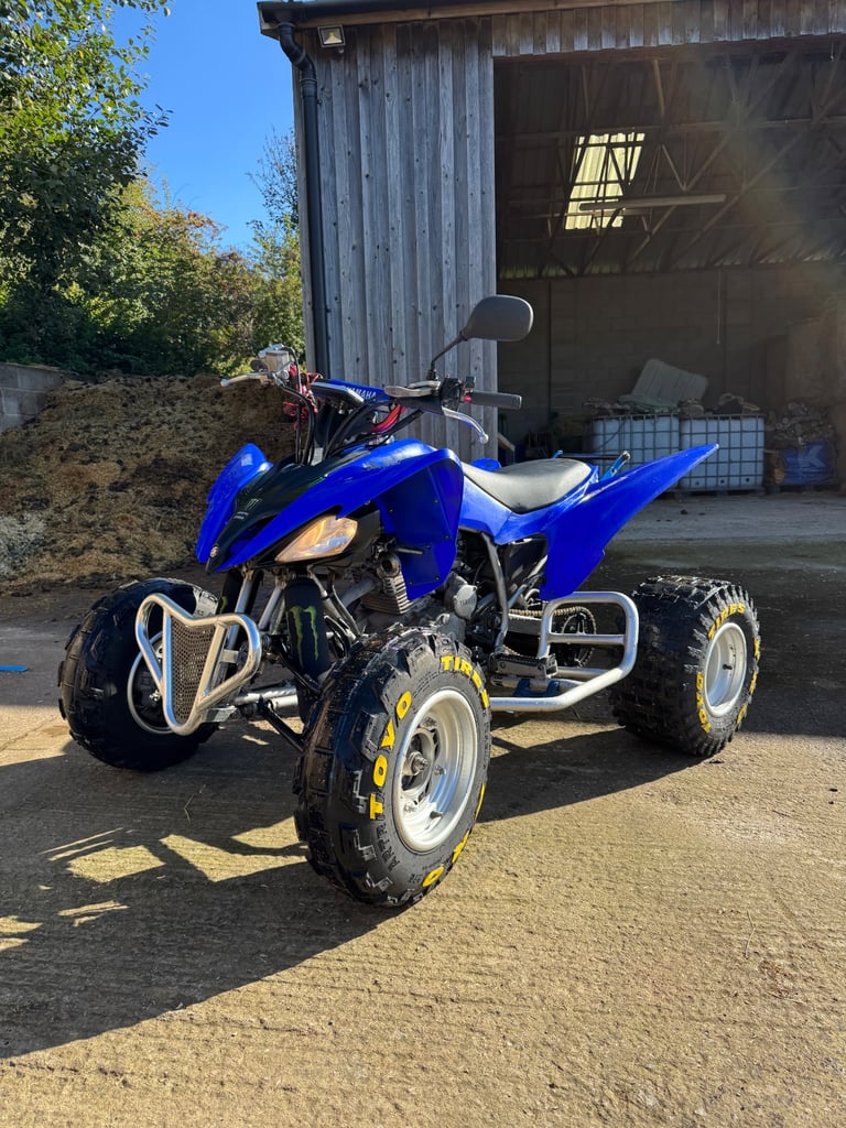Yamaha raptor 250r road legal quad