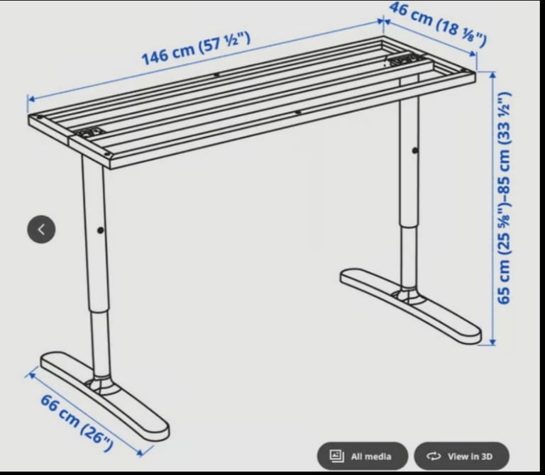 Ikea BEKANT desk