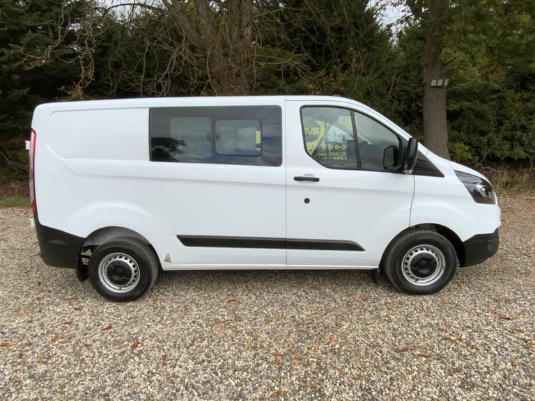 2022 Ford Transit Custom 2.0 300 EcoBlue Leader Crew Van Double Cab 5dr Diesel Manual L1 H1 Euro ...