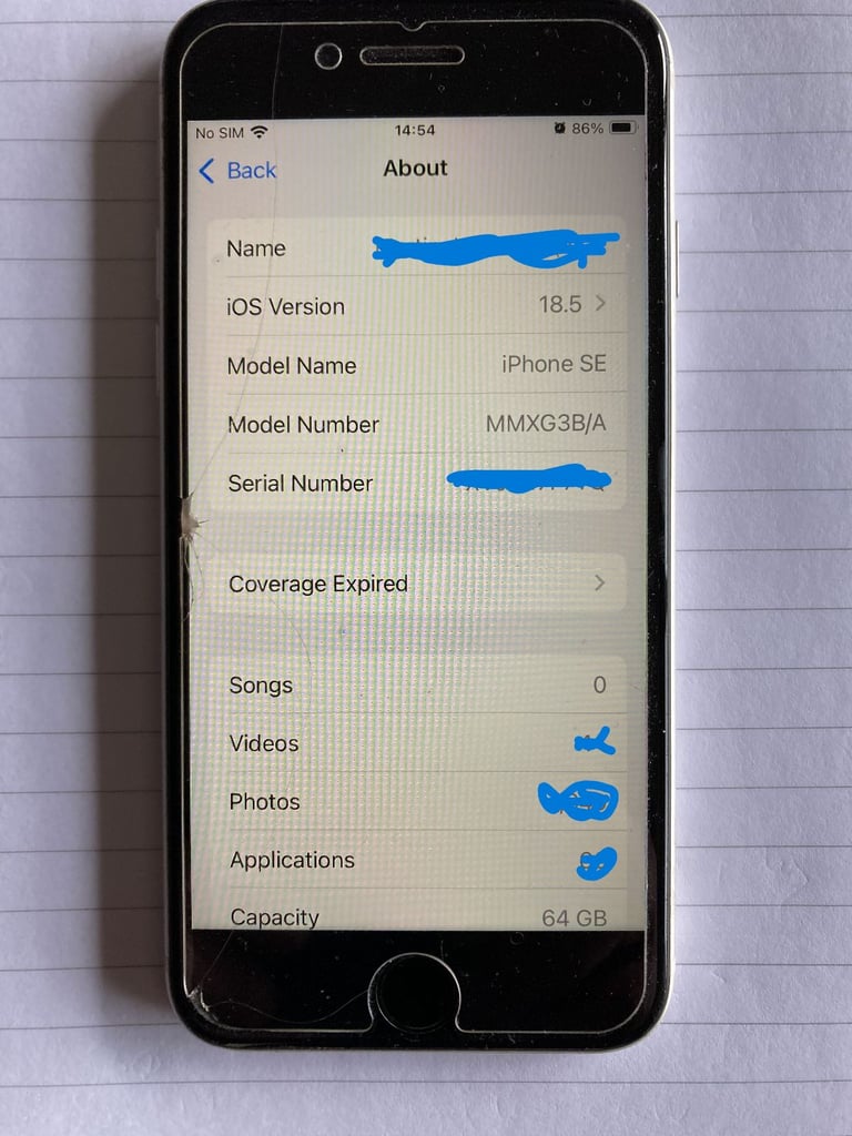 Apple iPhone SE 3RD GEN - 64GB - 2022 - Unlocked - Price reduced