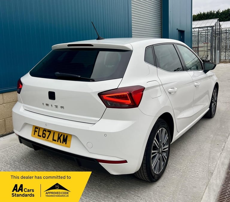2017 SEAT Ibiza 1.0 TSI XCELLENCE Euro 6 (s/s) 5dr HATCHBACK Petrol Manual