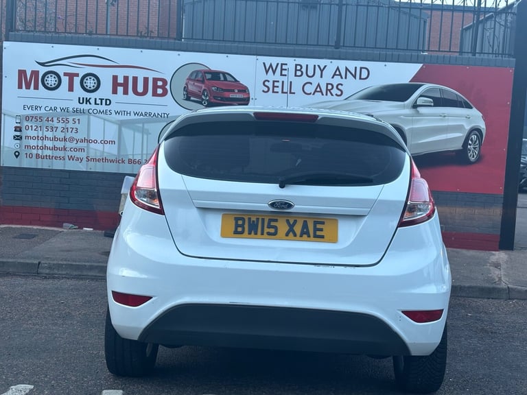 2015 Ford Fiesta 1.25 82 Zetec 5dr HATCHBACK Petrol Manual