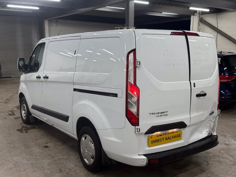 2023 Ford Transit Custom 23 Reg 300 2.0 EcoBlue 130 Panel Van L1H1 No Vat salvage damaged repaira...