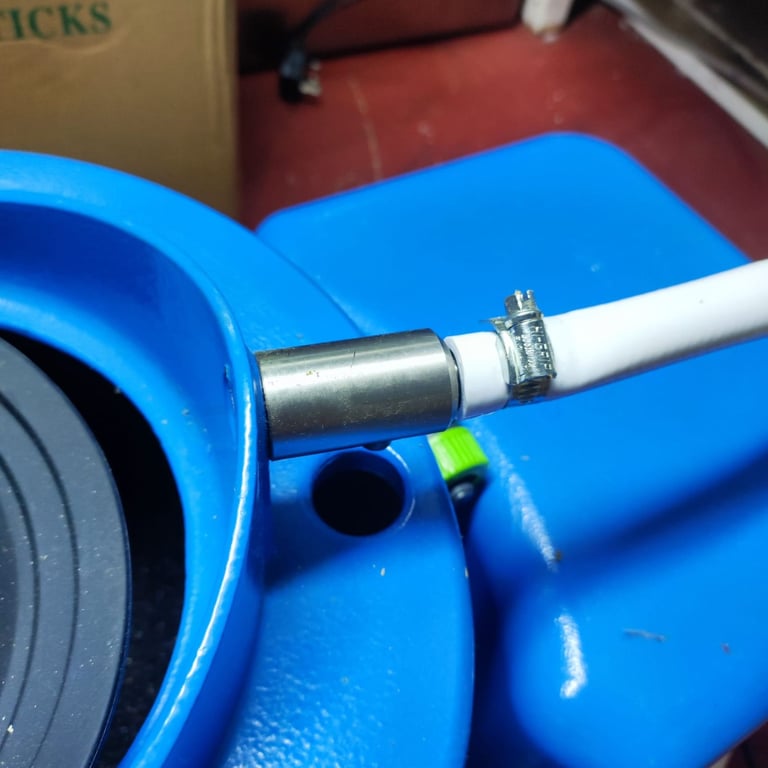 IMC Counter top Potato Peeler / Rumbler VQ 3.5 35kg/h Capacity 3,5kg used