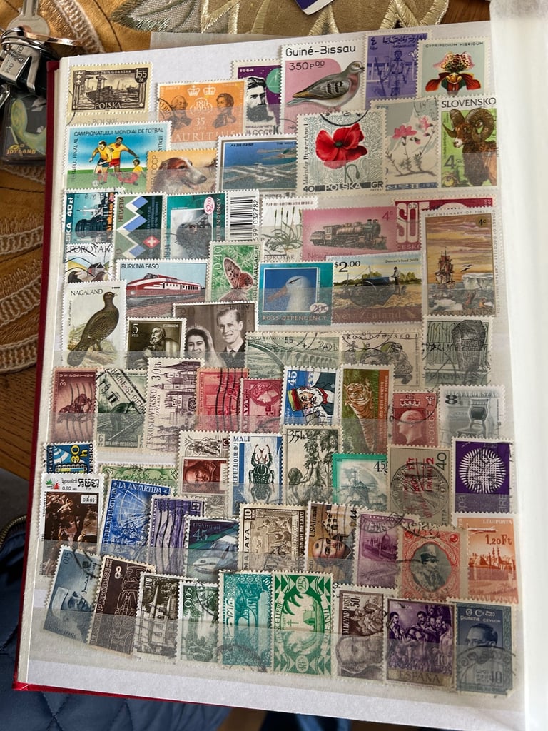 Stamp  collection 