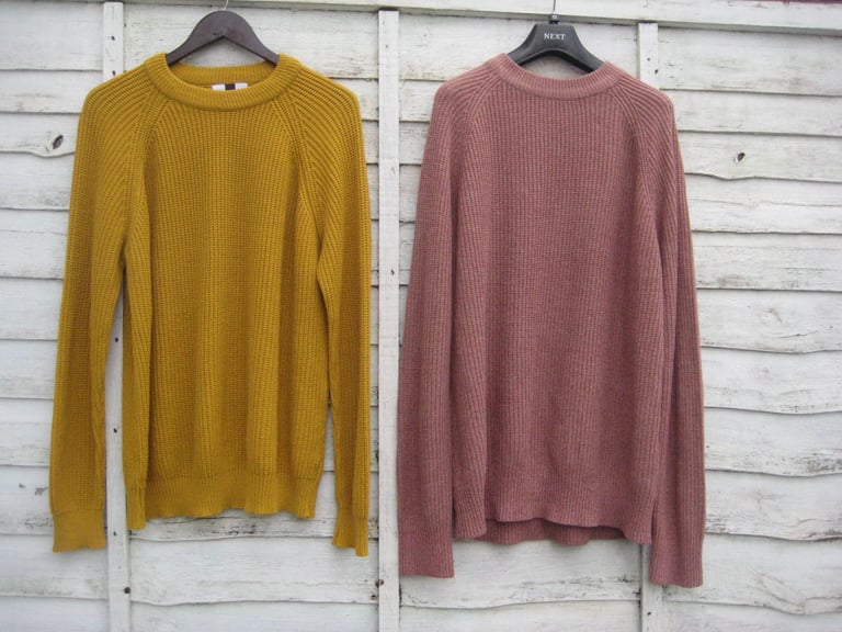 image for TO CLEAR: Two Large TopMan Acrylic Pullovers for £3.00 Each