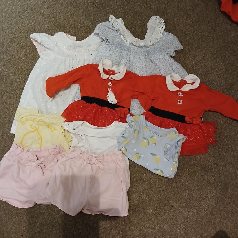image for Free Baby Girl 6 - 9 Month Clothing 