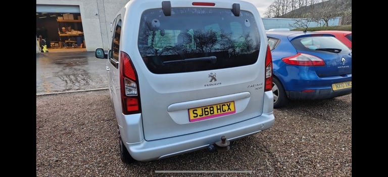 Peugeot, PARTNER TEPEE, 2018, towbar, Manual, 1560 (cc), year mot