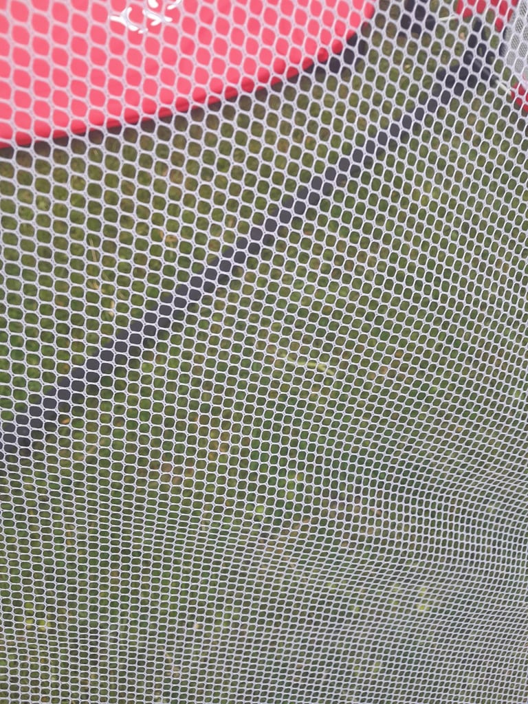 Twin portable pop up football by opti at Argos.  Plus storage bag and box