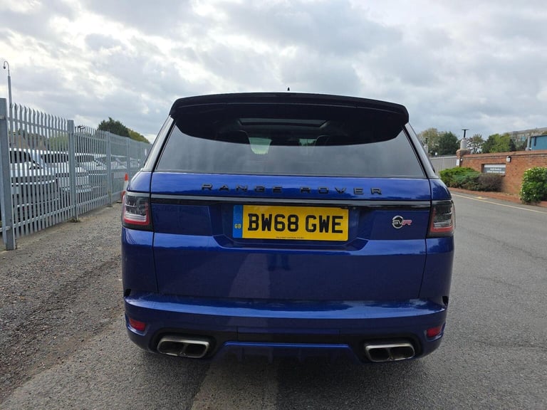 LAND ROVER RANGE ROVER SPORT 5.0 P575 V8 SVR Auto 4WD Euro 6 (s/s) 5dr 2018