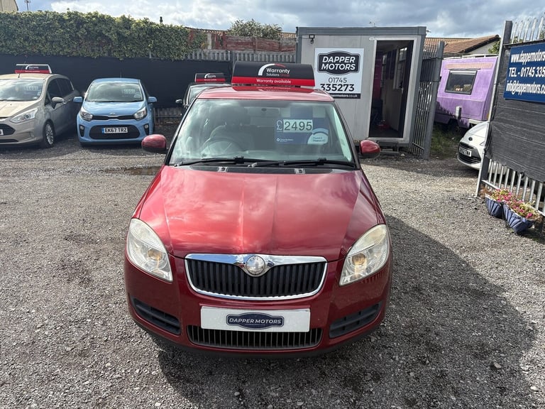 2009 Skoda Fabia 1.2 12V 2 5dr HATCHBACK PETROL Manual