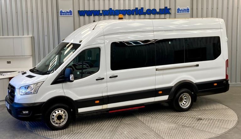 2019 Ford Transit 2.0 460 EcoBlue Leader Minibus Double Cab 5dr Diesel Manual RWD L4 High Roo MIN...