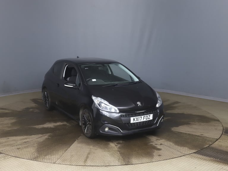 2017 Peugeot 208 1.2 PureTech Black Edition Hatchback 3dr Petrol Manual Euro 6