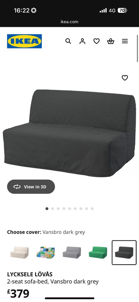 Double Sofa Bed 