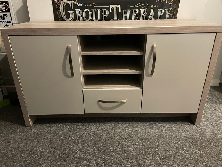 image for Tv Stand - Sideboard - grey