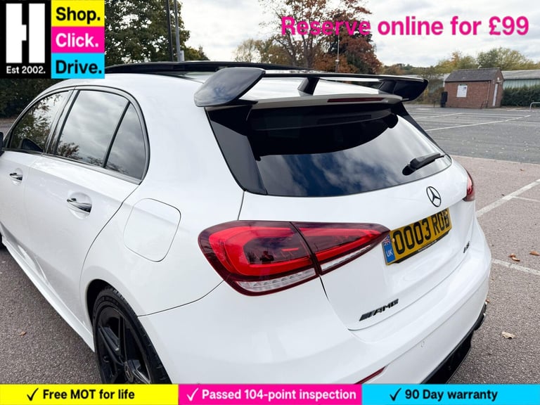  Mercedes-Benz A-Class 2.0 A35 AMG (Premium Plus) Hatchback 5dr Petrol SpdS DCT 4MATIC Euro 6 (s/...