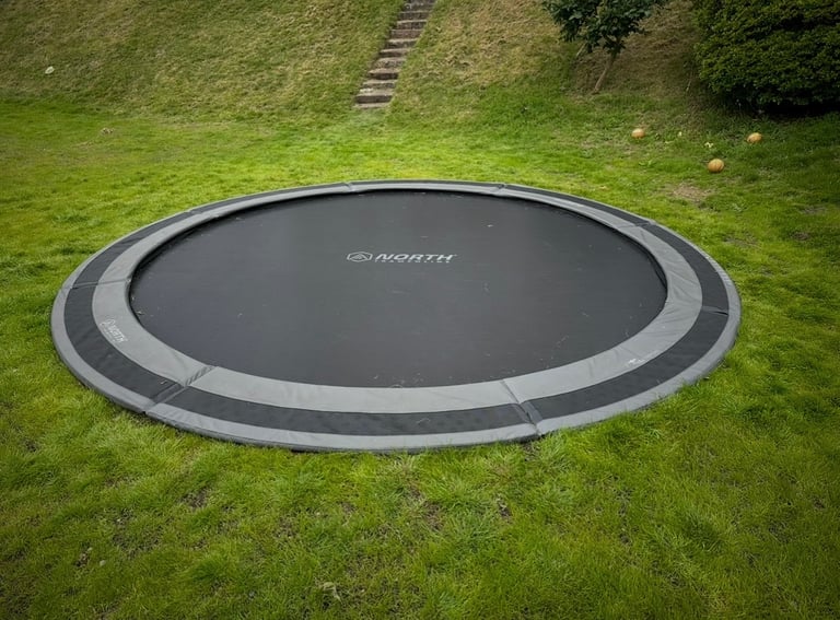 image for 10ft Brand new in ground trampoline
