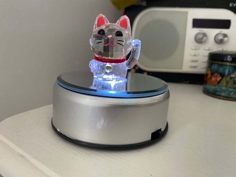 image for LED light display stand - cat not included