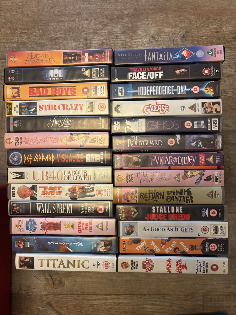 image for Free - VHS Video Cassette Tapes 