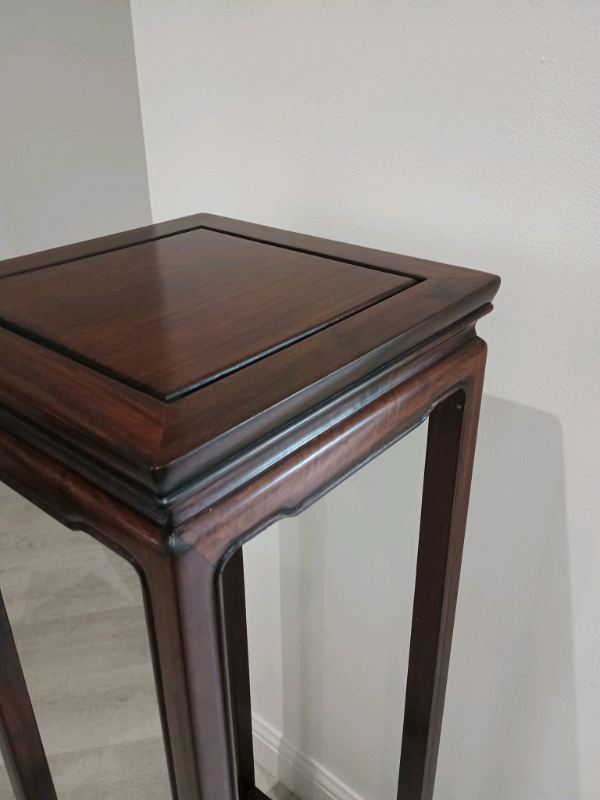 Far Eastern Furniture Chinese Rosewood Plant / Lamp Stand 