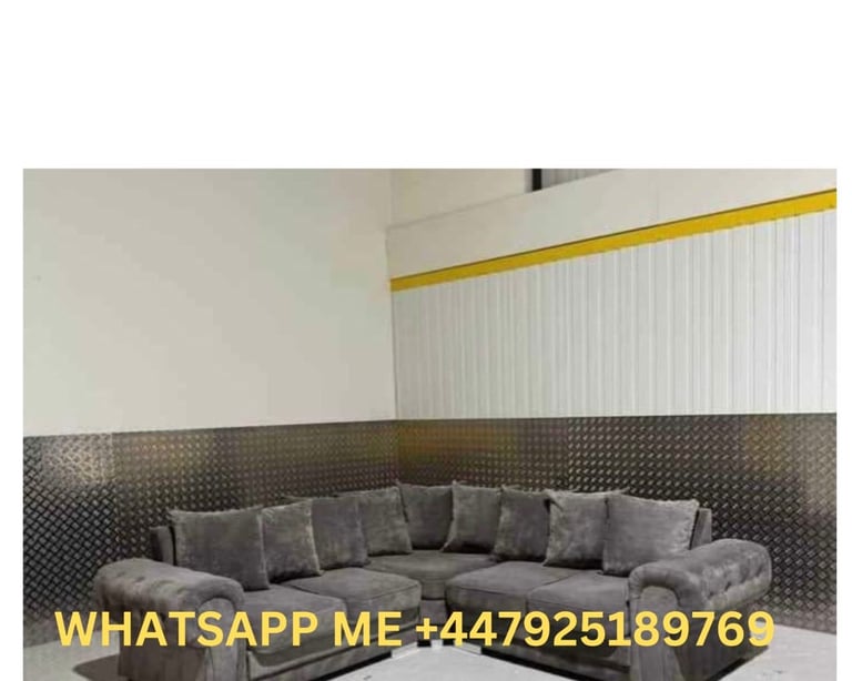 🌹❤Luxuries brand new 3 seater corner sofa 2 seater ashwin velvet sofa