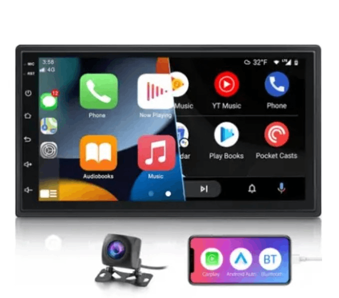 image for Double Din Car Stereo Compatible