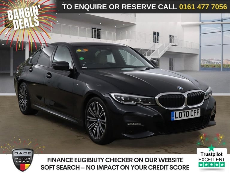 2020 BMW 3 Series 2.0 320i M Sport Saloon 4dr Petrol Auto Euro 6 (s/s) (184 ps) Saloon Petrol Aut...