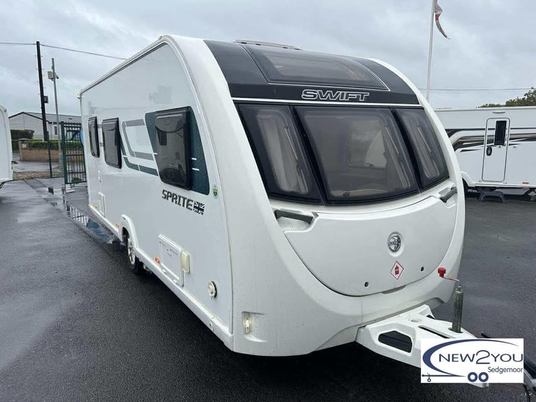 2018 Swift Sprite Major 6 - FIXED BUNKS - 6 Berth Caravan - STOCK NO S087