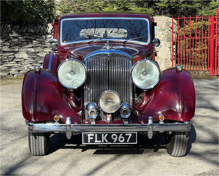 1939 Bentley 4.25 Litre Park Ward Saloon Overdrive B67MX Saloon Petrol Manual