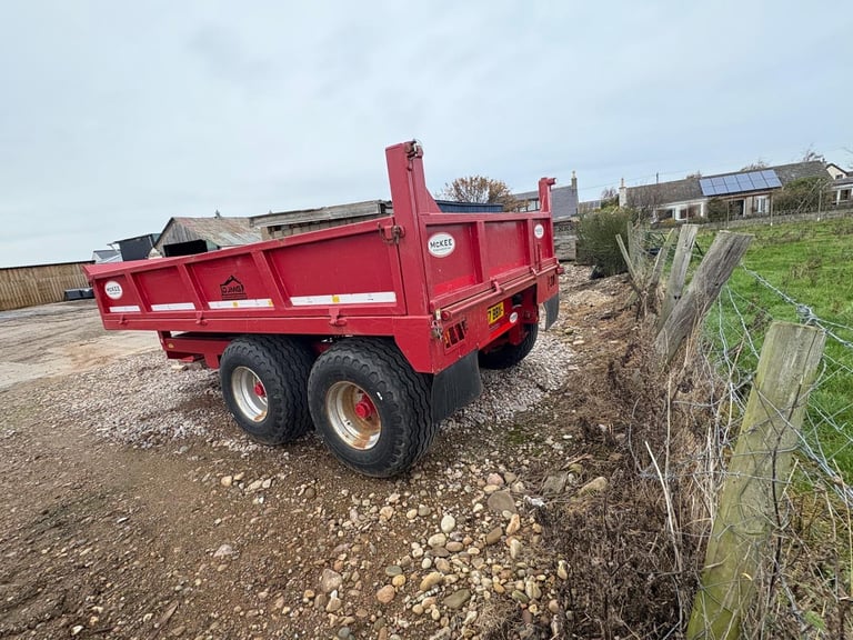 McKee Drop Side 8 Ton Trailer