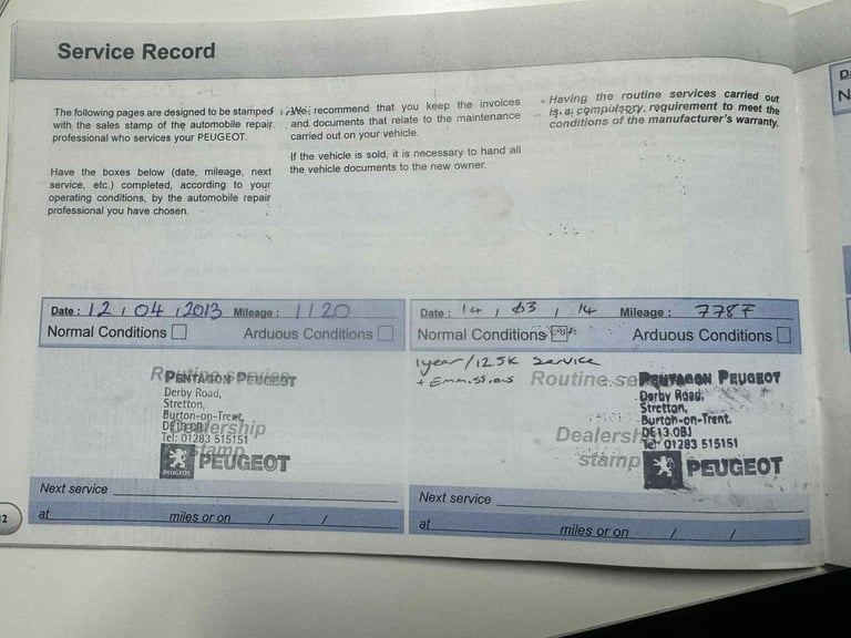 2013 Peugeot 208 1.2 VTi Active 5dr HATCHBACK Petrol Manual