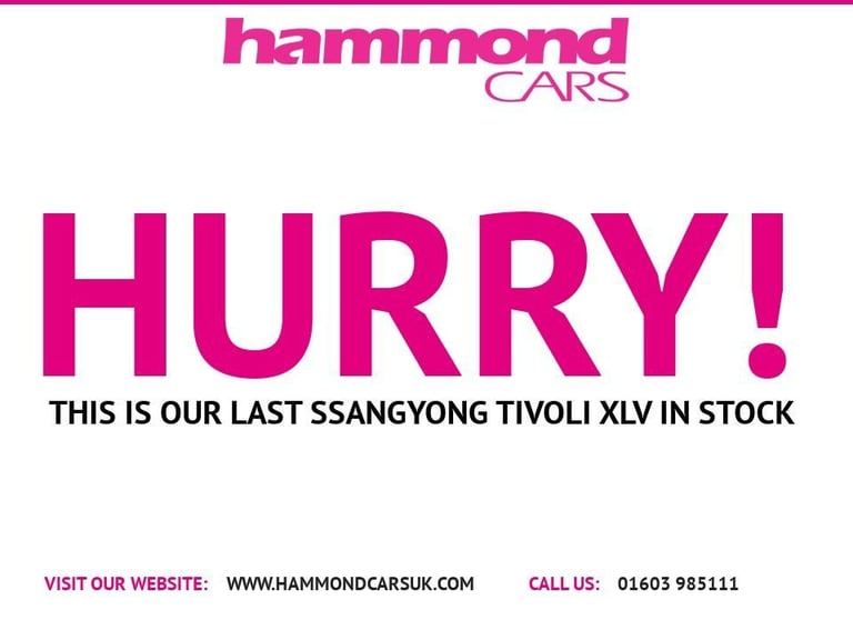 2018 Ssangyong Trivoli XLV 1.6 e-XGi ELX SUV 5dr Petrol Manual Euro 6 (128 ps) ESTATE Petrol Manual