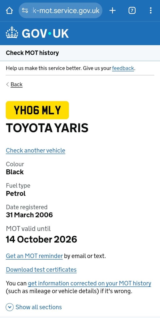 Toyota, YARIS, Hatchback, 2006, Manual, 1296 (cc), 5 doors