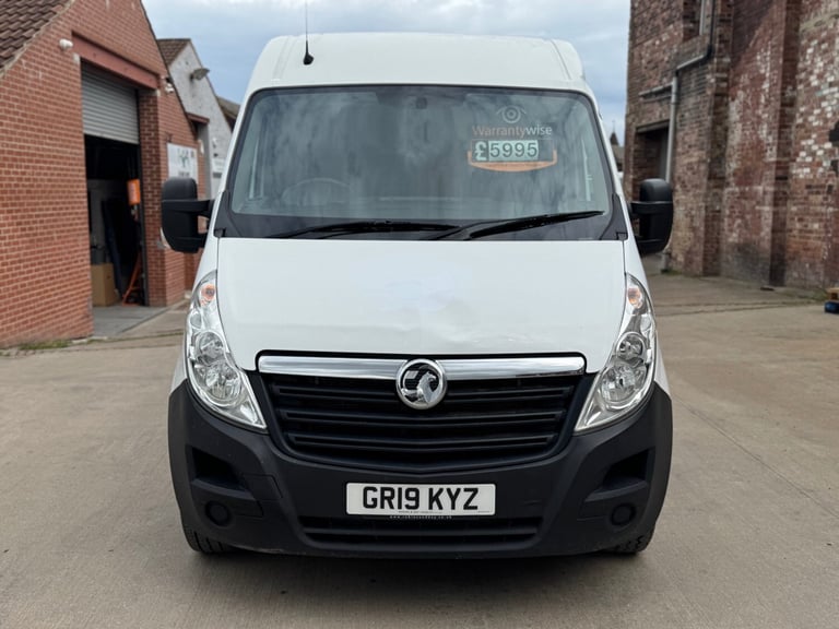 2019 Vauxhall Movano 2.3 CDTI H2 Van 130ps **NO VAT** PANEL VAN Diesel Manual