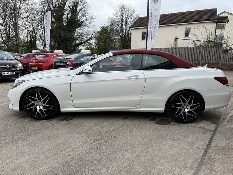 2015 Mercedes-Benz E-Class E220 BlueTEC AMG Line Premium 2dr 7G-Tronic CONVERTIBLE DIESEL Automatic