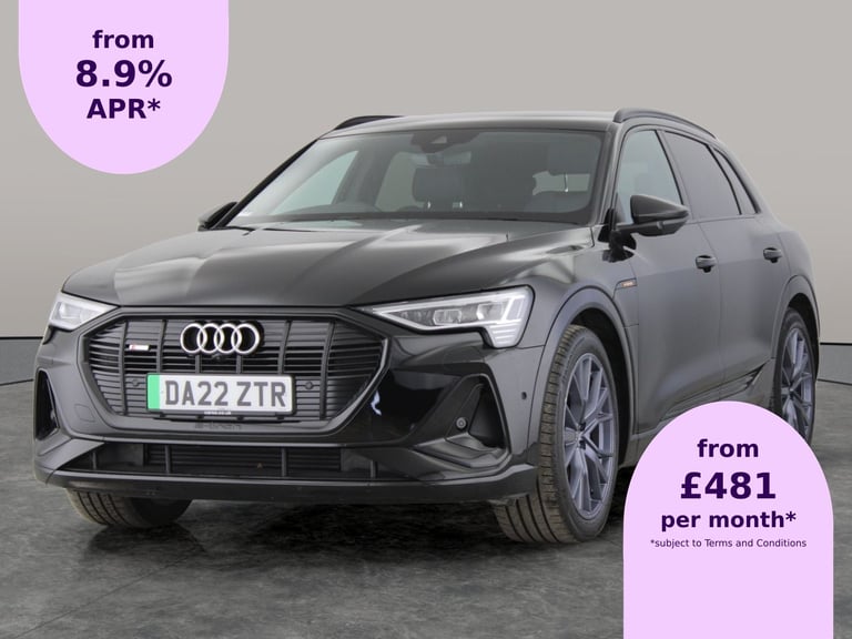 image for 2022 Audi e-tron 55 Black Edition SUV 5dr Electric Auto quattro 95kWh (11kW Charger) (408 ps Suv ...