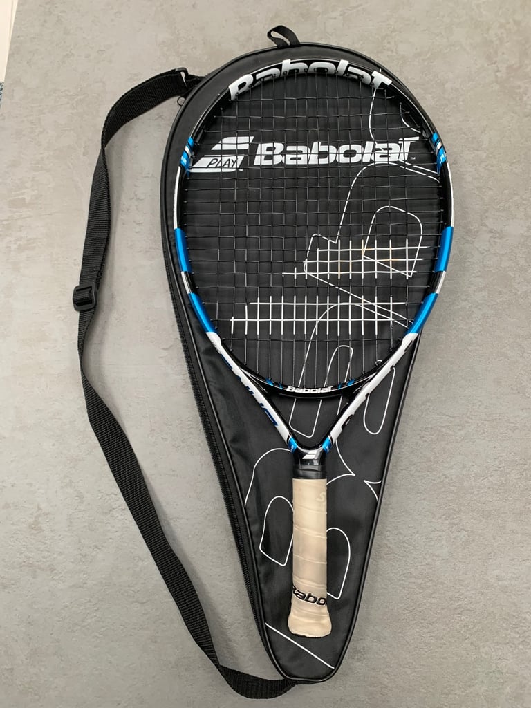 Babolat junior 21 tennis racket pure drive in graphite with cover